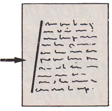 Narrowing Left Margin